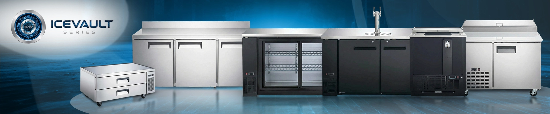 IceVault Series brand banner